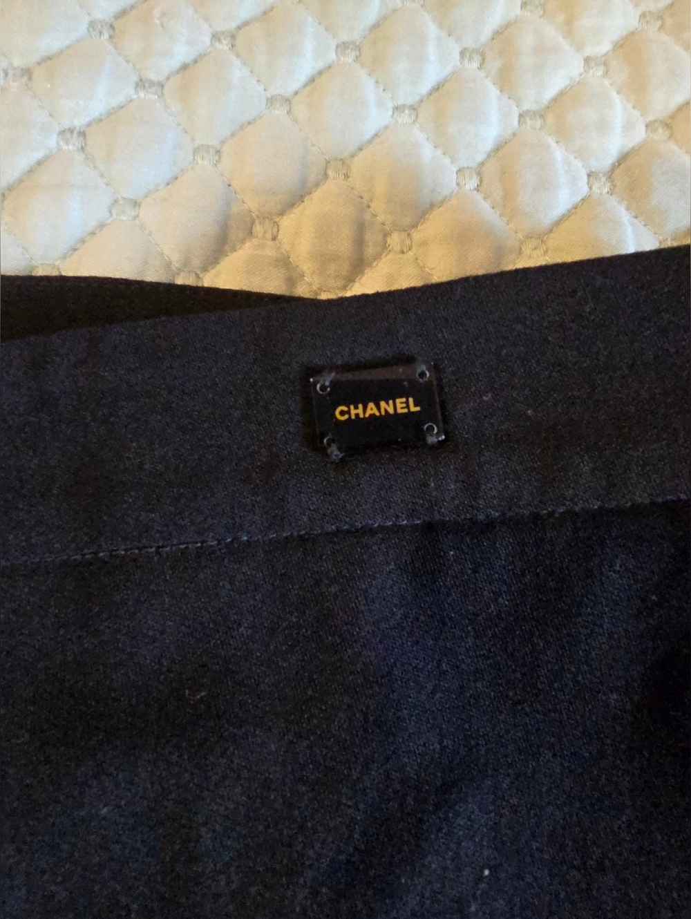 Chane Black Wool Dress Pants Size 46 - Picture 4 of 7